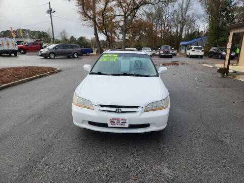 2000 Honda Accord for sale at Ashley Motors Inc. in Jacksonville NC