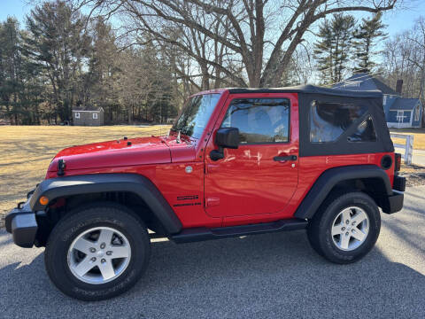 2015 Jeep Wrangler for sale at 41 Liberty Auto in Kingston MA