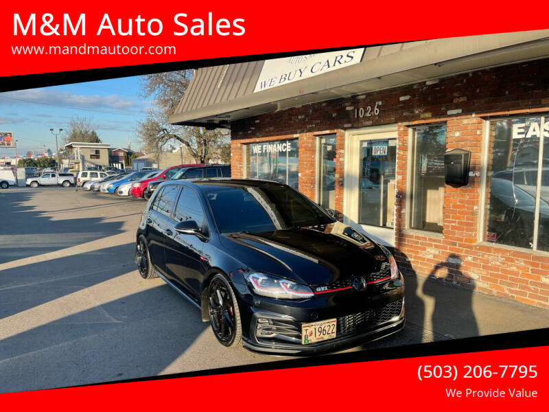 2018 Volkswagen Golf GTI for sale at M&M Auto Sales in Portland OR