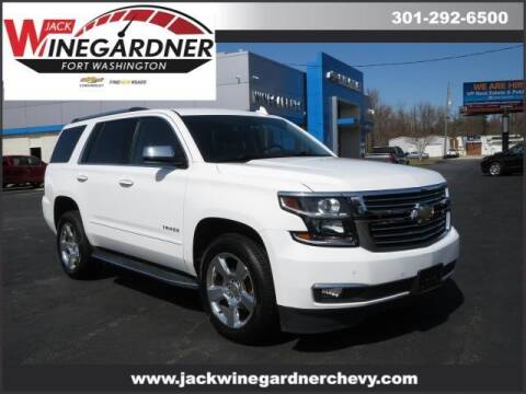2020 Chevrolet Tahoe for sale at Winegardner Auto Sales in Prince Frederick MD