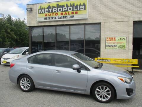 2013 Subaru Impreza for sale at Metropolis Auto Sales in Pelham NH
