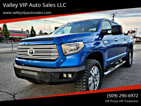 2016 Toyota Tundra for sale at Valley VIP Auto Sales LLC in Spokane Valley WA