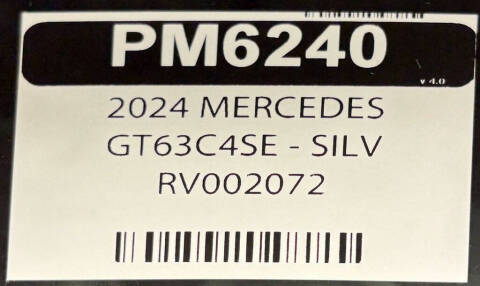 2024 Mercedes-Benz AMG GT 63 S E Performance