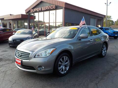 2012 Infiniti M37 for sale at Super Service Used Cars in Milwaukee WI