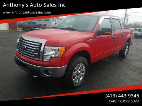 2010 Ford F-150 for sale at Anthony's Auto Sales Inc in Pittsfield MA