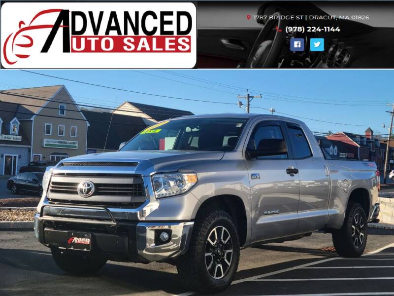 2014 Toyota Tundra for sale at Advanced Auto Sales in Dracut MA