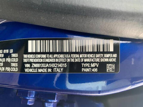 2017 Maserati Levante