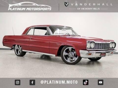 1964 Chevrolet Impala for sale at PLATINUM MOTORSPORTS INC. in Hickory Hills IL