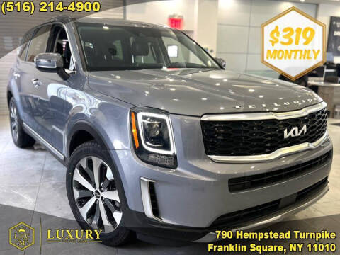 2022 Kia Telluride for sale at LUXURY MOTOR CLUB in Franklin Square NY