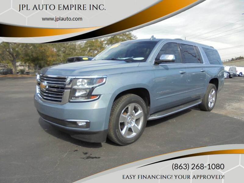 2016 Chevrolet Suburban for sale at JPL AUTO EMPIRE INC. in Lake Alfred FL