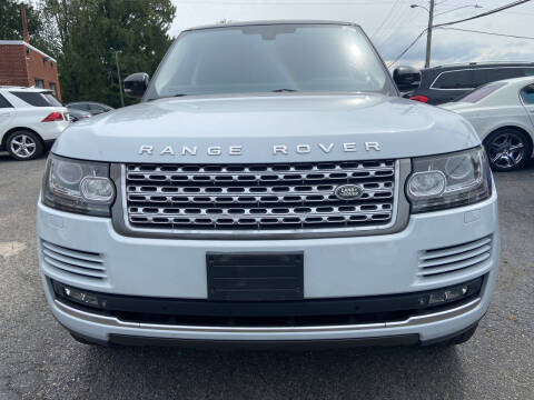 2015 Land Rover Range Rover for sale at A-Z Auto Sales in Newport News VA