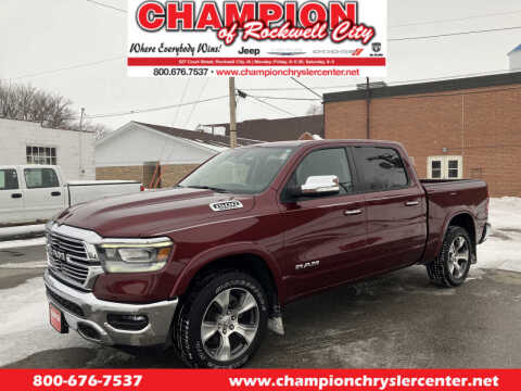 2021 RAM 1500 for sale at CHAMPION CHRYSLER CENTER in Rockwell City IA