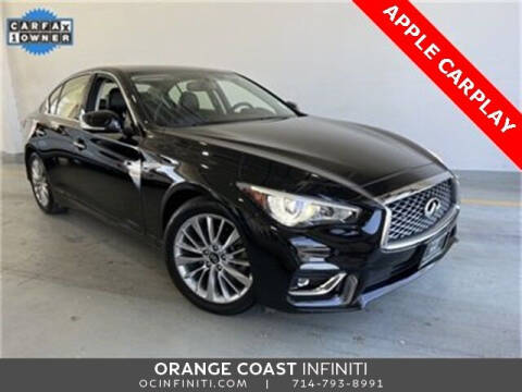 2021 Infiniti Q50 for sale at NewCenturyAutomotive.com - ORANGE COAST INFINITI in Westminster CA