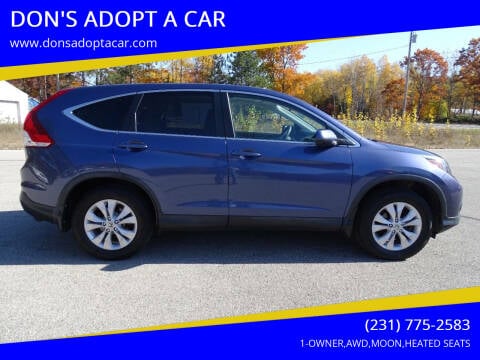 2014 Honda CR-V for sale at DON'S ADOPT A CAR in Cadillac MI