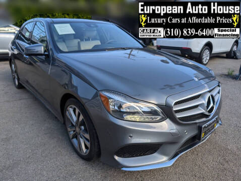 2016 Mercedes-Benz E-Class for sale at European Auto House in Los Angeles CA