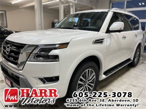 2024 Nissan Armada for sale at Harr Motors Bargain Center in Aberdeen SD