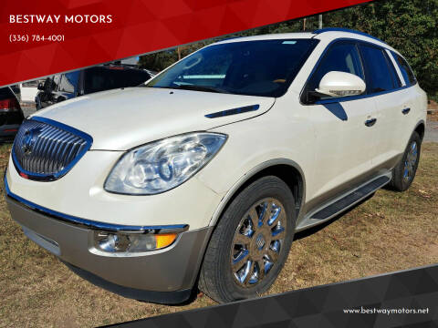 2012 Buick Enclave for sale at BESTWAY MOTORS in Winston Salem NC