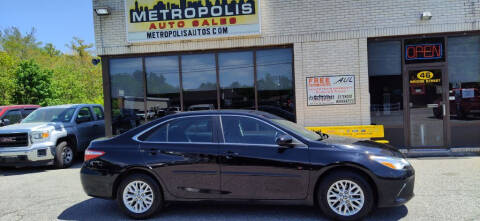 2017 Toyota Camry for sale at Metropolis Auto Sales in Pelham NH