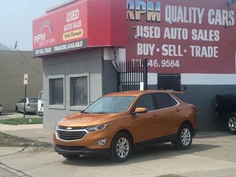 2019 Chevrolet Equinox for sale at RPM Quality Cars in Detroit MI