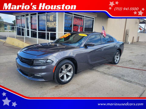 2016 Dodge Charger for sale at Mario's Houston in Houston TX