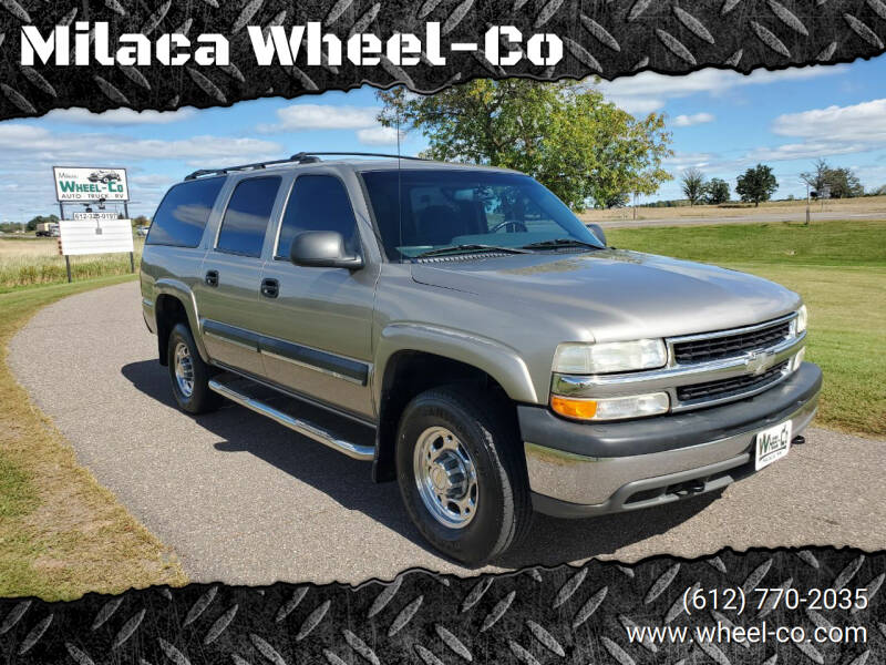 2001 Chevrolet Suburban for sale at Milaca Wheel-Co in Milaca MN