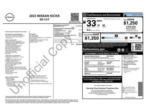2023 Nissan Kicks SR