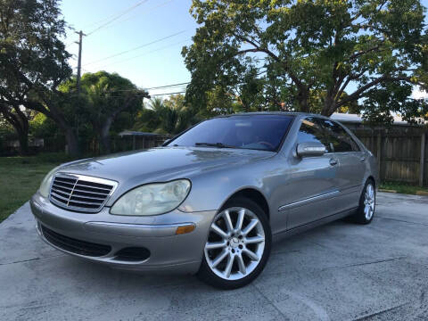 2003 Mercedes-Benz S-Class for sale at Quality Luxury Cars in North Miami FL