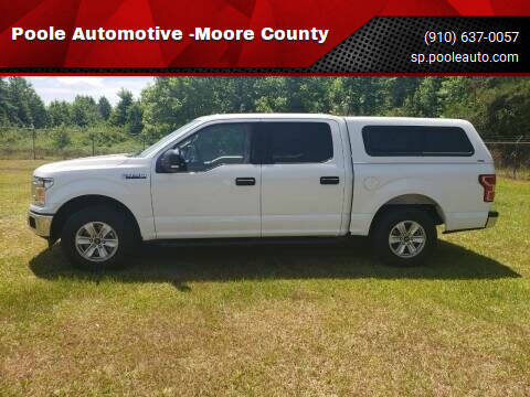 2019 Ford F-150 for sale at Poole Automotive in Laurinburg NC