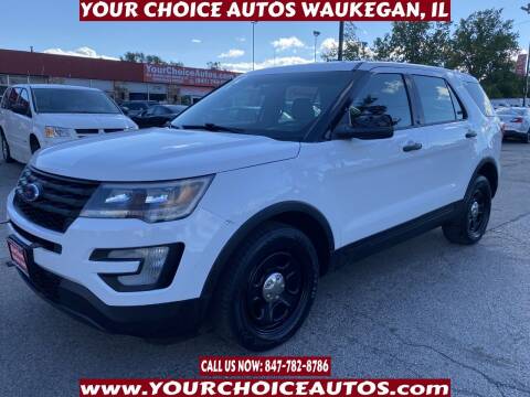 2016 Ford Explorer for sale at Your Choice Autos - Waukegan in Waukegan IL