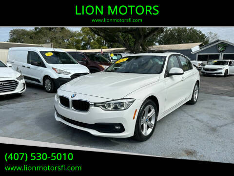 2018 BMW 3 Series for sale at LION MOTORS in Orlando FL