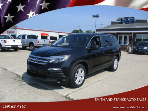 2016 Honda Pilot for sale at Smith and Stanke Auto Sales in Sturgis MI