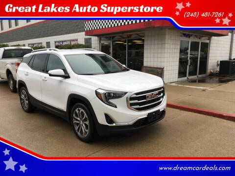 2019 GMC Terrain for sale at Great Lakes Auto Superstore in Waterford Township MI