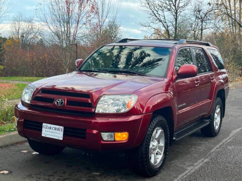 2005 Toyota 4Runner for sale at CLEAR CHOICE AUTOMOTIVE in Milwaukie OR