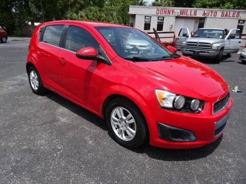 2013 Chevrolet Sonic for sale at DONNY MILLS AUTO SALES in Largo FL