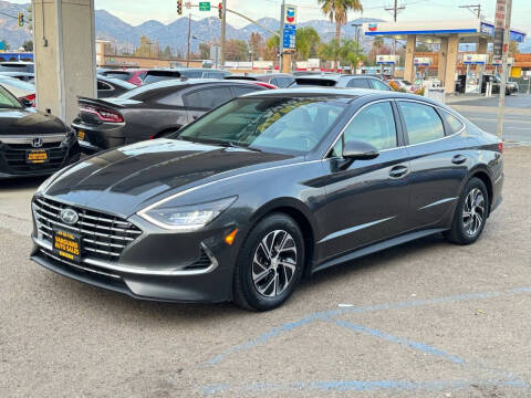 2021 Hyundai Sonata Hybrid Blue