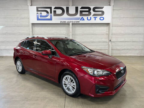 2017 Subaru Impreza for sale at DUBS AUTO LLC in Clearfield UT