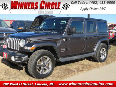 2019 Jeep Wrangler Unlimited for sale at Winner's Circle Auto Ctr in Lincoln NE
