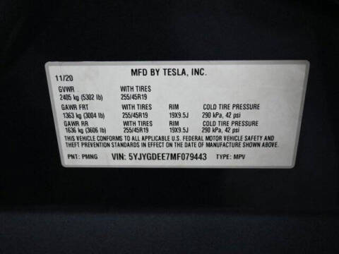 2021 Tesla Model Y Long Range
