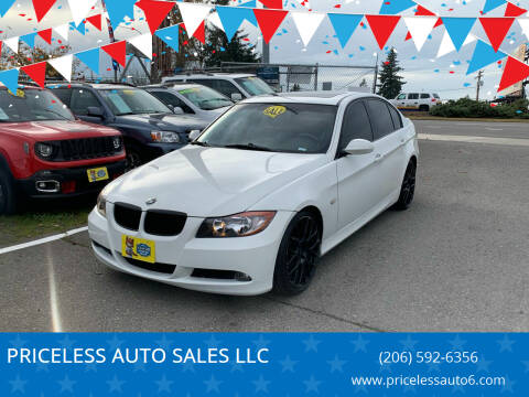 2008 BMW 3 Series for sale at PRICELESS AUTO SALES LLC in Auburn WA