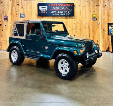 1998 Jeep Wrangler for sale at Boone NC Jeeps-High Country Auto Sales in Boone NC