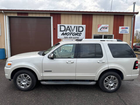 2006 Ford Explorer for sale at DAVID MOTORS LLC in Grey Eagle MN