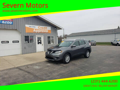 2015 Nissan Rogue for sale at Severn Motors in Cadillac MI