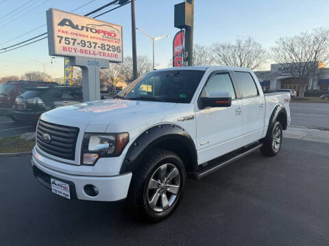 2012 Ford F-150 for sale at AutoPro Virginia LLC in Virginia Beach VA