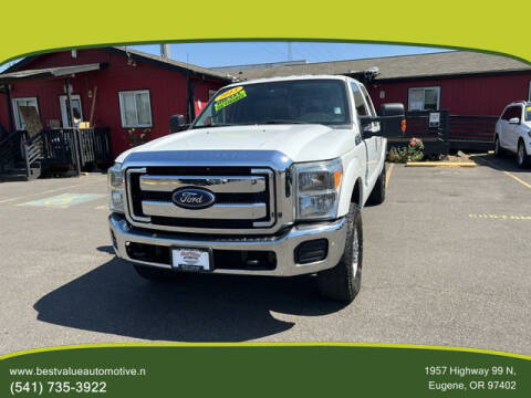 2013 Ford F-250 Super Duty for sale at Best Value Automotive in Eugene OR