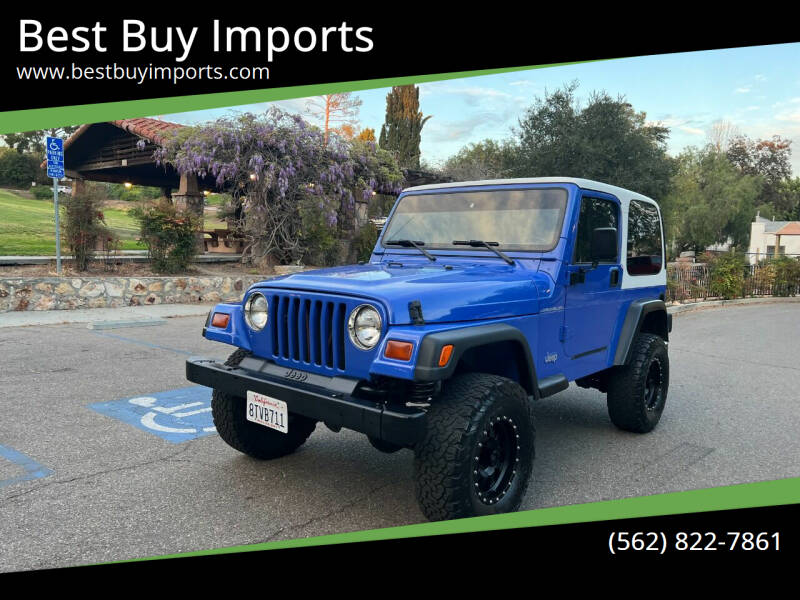 1997 Jeep Wrangler for sale at Best Buy Imports in Fullerton CA