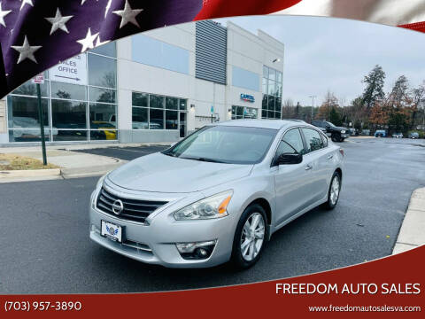2015 Nissan Altima for sale at Freedom Auto Sales in Chantilly VA