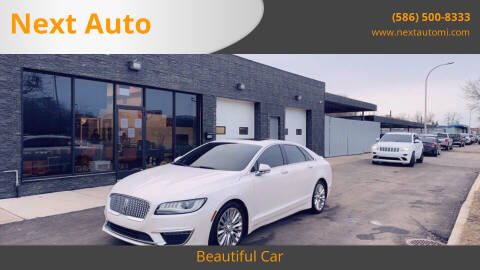 2017 Lincoln MKZ for sale at Next Auto in Mount Clemens MI