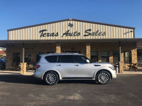 2015 Infiniti QX80 for sale at Texas Auto Sales in San Antonio TX
