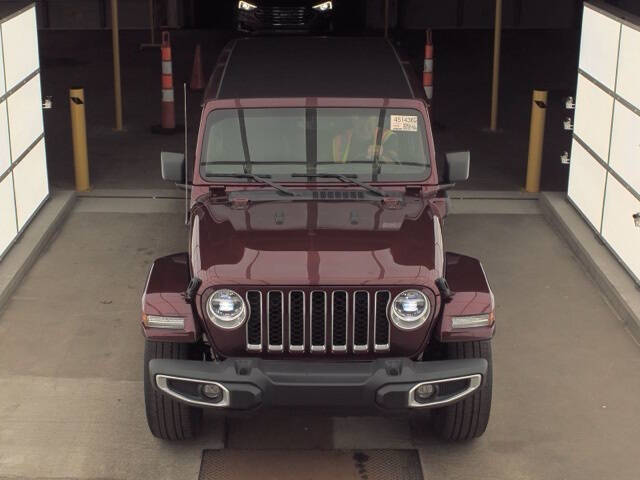 Used 2021 Jeep Wrangler Unlimited Sahara 4XE with VIN 1C4JJXP66MW847421 for sale in Maysville, KY