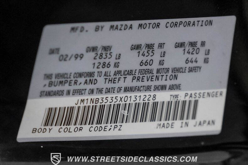 1999 Mazda MX-5 Miata